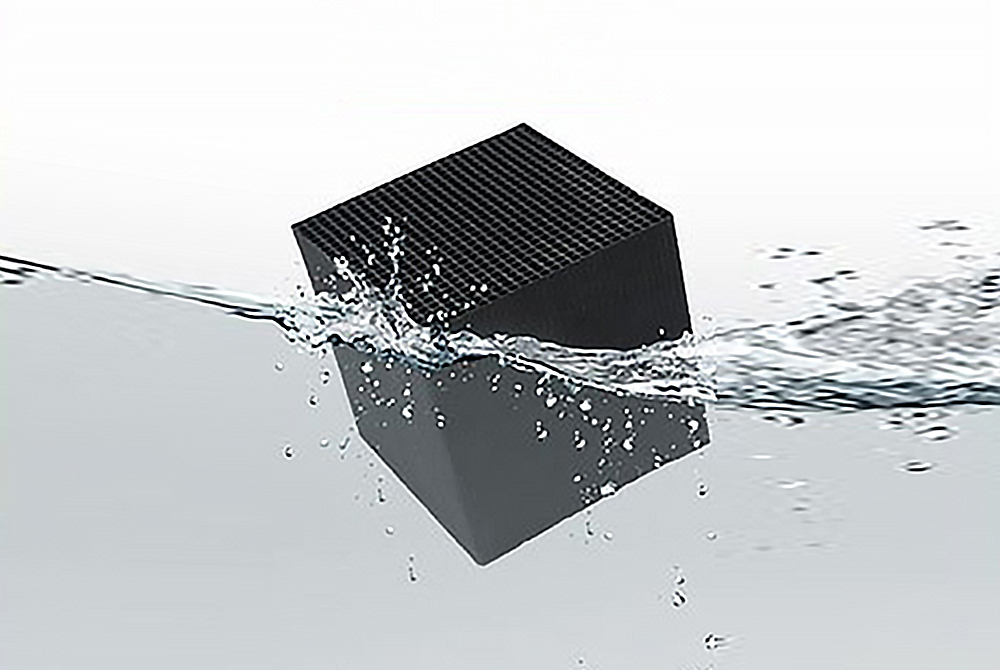 800碘值耐水蜂窝活性炭