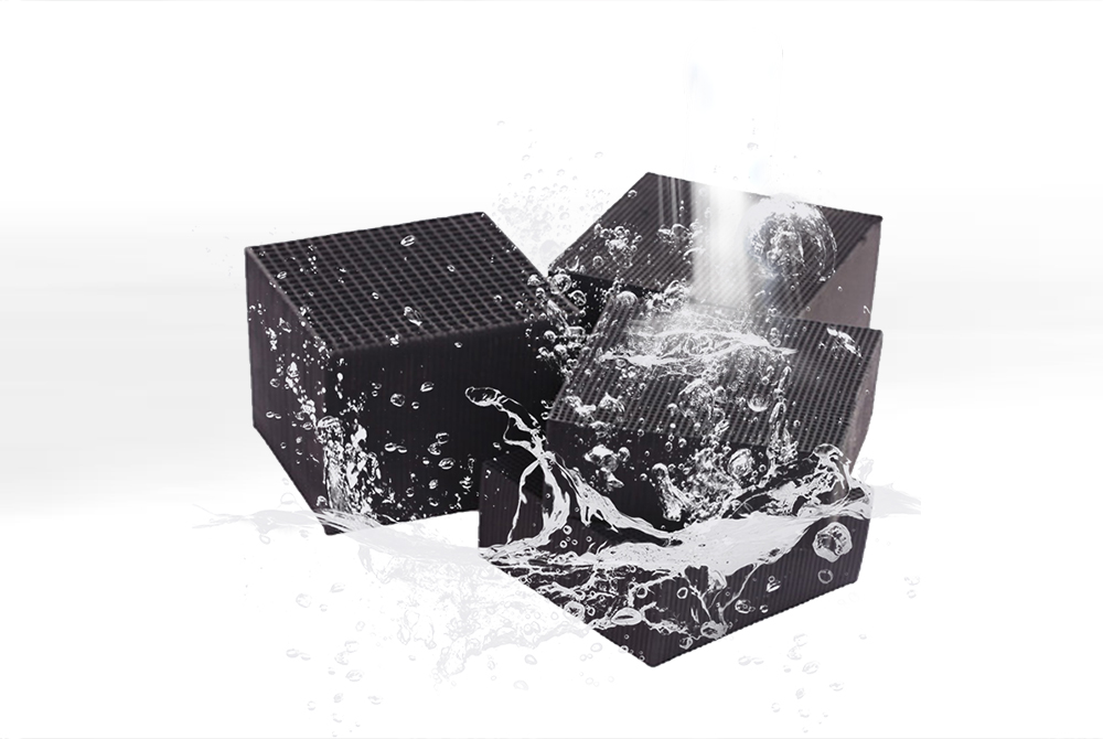 200碘值耐水蜂窝活性炭