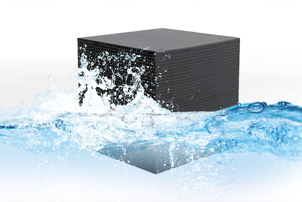 400碘值耐水蜂窝活性炭